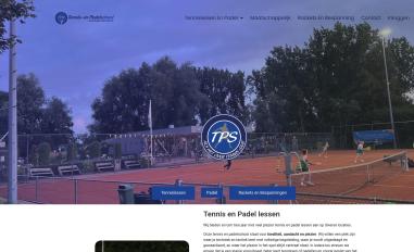 Schermafbeelding van tps-tennis.nl