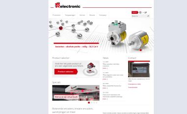 Schermafbeelding van tr-electronic.nl