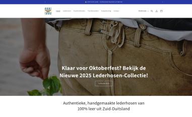 Schermafbeelding van trachten-shop.nl