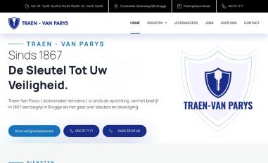 Schermafbeelding van traen-vanparys.be