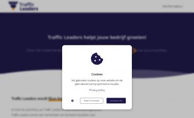 Schermafbeelding van trafficleaders.nl