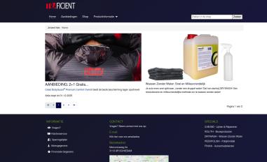 Schermafbeelding van traficient.nl