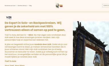 Schermafbeelding van trailtoasia.nl