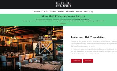 Schermafbeelding van tramstation.eu