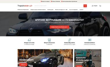 Schermafbeelding van trapautodealer.nl