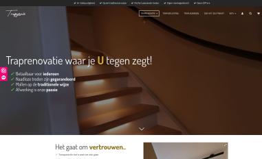 Schermafbeelding van trapgenie.nl