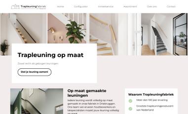 Schermafbeelding van trapleuningfabriek.nl