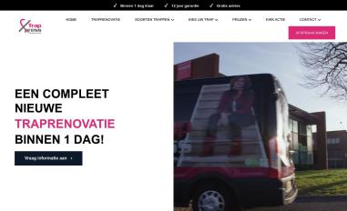 Schermafbeelding van trapxpress.nl
