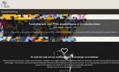 Schermafbeelding van traumapsycholoog.nl