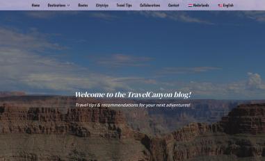Schermafbeelding van travelcanyonblog.com