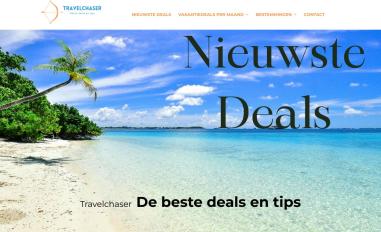 Schermafbeelding van travelchaser.nl