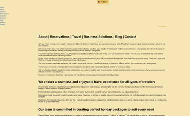 Schermafbeelding van travelfundu.co.za