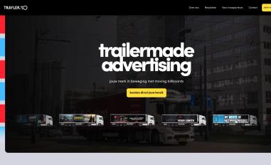 Schermafbeelding van trayler.eu