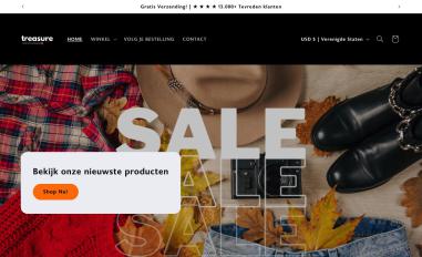 Schermafbeelding van treasure-amsterdam.nl