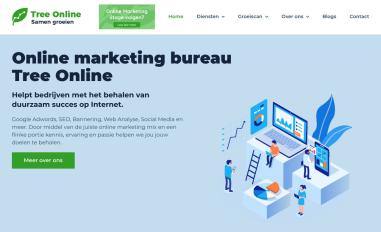 Schermafbeelding van treeonline.nl