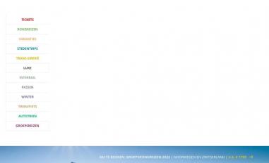 Schermafbeelding van treinreiswinkel.nl