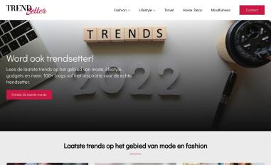 Schermafbeelding van trendsetter.nl