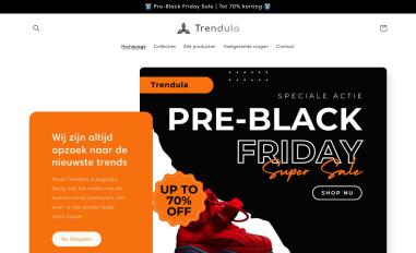Schermafbeelding van trendula.nl