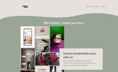 Schermafbeelding van trendwave-agency.nl