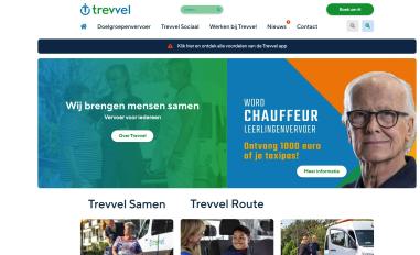 Schermafbeelding van trevvel.nl