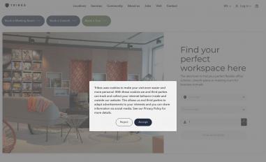 Schermafbeelding van tribes.world