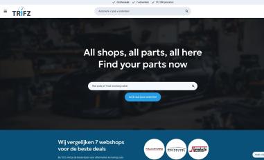 Schermafbeelding van trifz.com