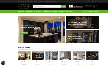 Schermafbeelding van trimlessspots.nl