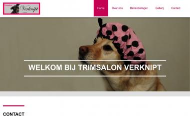 Schermafbeelding van trimsalonverknipt.nl
