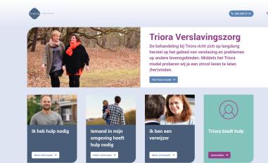 Schermafbeelding van triora.nl