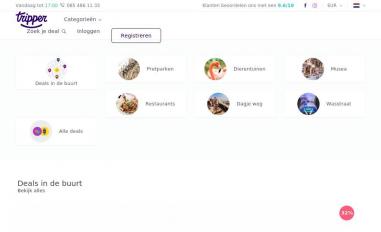 Schermafbeelding van tripper.nl