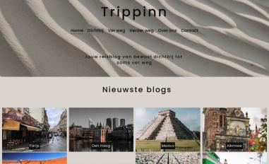 Schermafbeelding van trippinn.nl