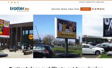 Schermafbeelding van trotter.eu