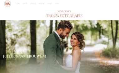 Schermafbeelding van trouwfotografie.ilsevanloenen.nl