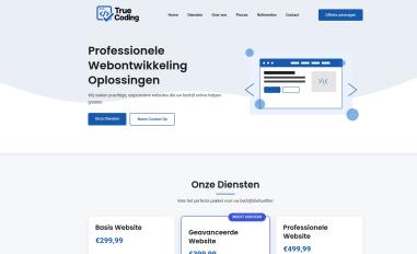 Schermafbeelding van truecoding.nl