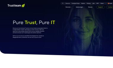 Schermafbeelding van trustteam.eu