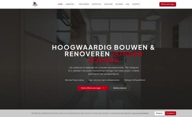 Schermafbeelding van tsvastgoedbv.nl