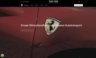 Schermafbeelding van ttexclusivetransport.com