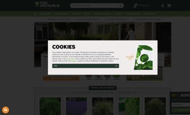 Schermafbeelding van tuincentrum.nl