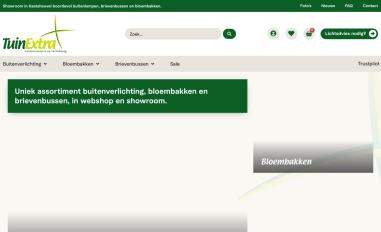 Schermafbeelding van tuinextra.nl