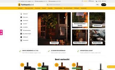 Schermafbeelding van tuinhaardxxl.nl