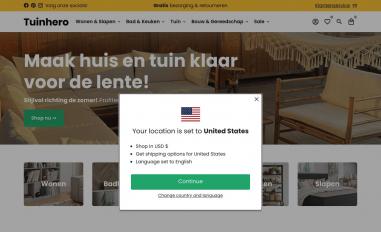 Schermafbeelding van tuinhero.nl