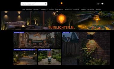Schermafbeelding van tuinlichten.nl