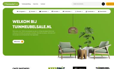 Schermafbeelding van tuinmeubelsale.nl