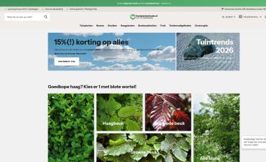 Schermafbeelding van tuinplantenloods.nl