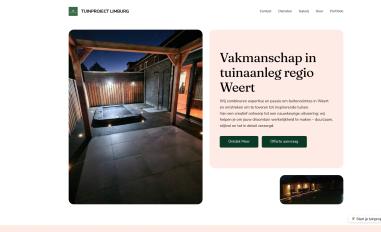 Schermafbeelding van tuinprojectlimburg.nl