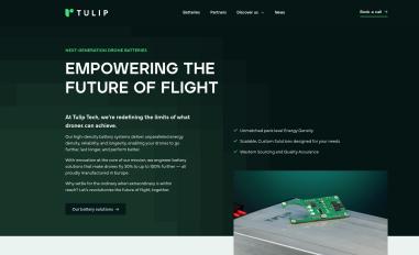 Schermafbeelding van tulip.tech