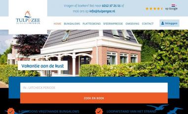 Schermafbeelding van tulpenzee.nl