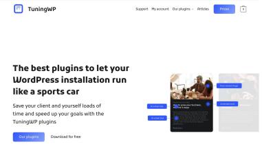 Schermafbeelding van tuningwp.com