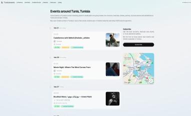 Schermafbeelding van tunis.events