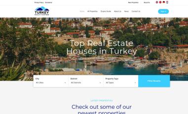 Schermafbeelding van turkeyrealtypartner.com